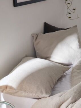 NWT Urban Outfitters Emi Waffle Cotton Sham Set